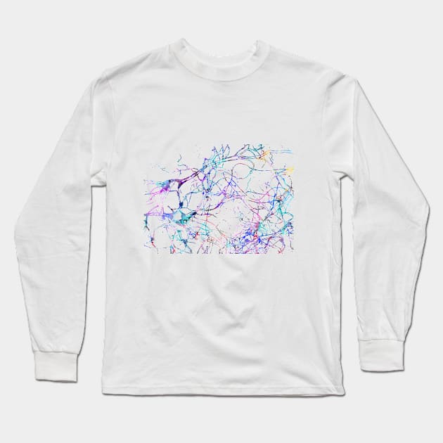 Human cells Long Sleeve T-Shirt by RosaliArt
